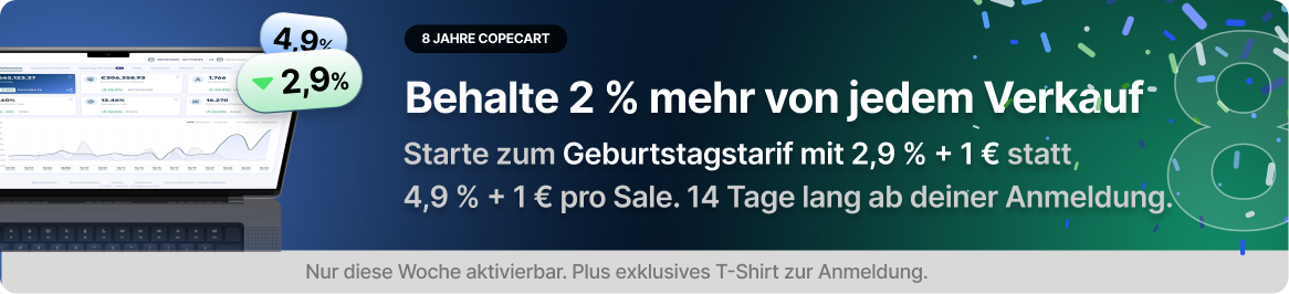 8-Year Birthday Promo